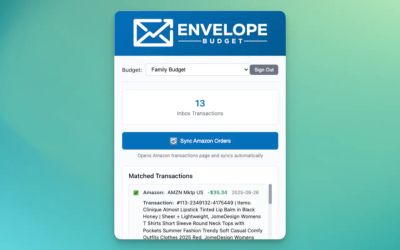 Effortlessly Sync Amazon Transactions with EnvelopeBudget Using Our Chrome Extension