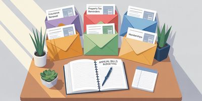 How to Budget for Annual Bills with the Envelope Method